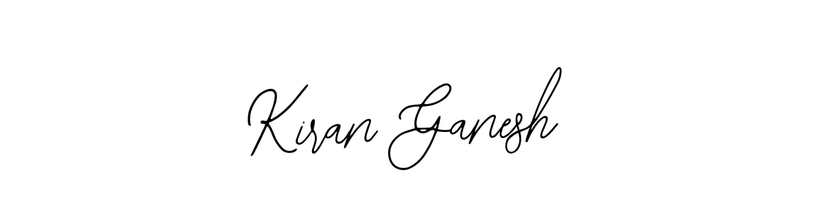 You should practise on your own different ways (Bearetta-2O07w) to write your name (Kiran Ganesh) in signature. don't let someone else do it for you. Kiran Ganesh signature style 12 images and pictures png