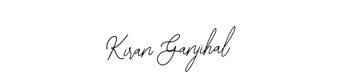 Design your own signature with our free online signature maker. With this signature software, you can create a handwritten (Bearetta-2O07w) signature for name Kiran Ganjihal. Kiran Ganjihal signature style 12 images and pictures png