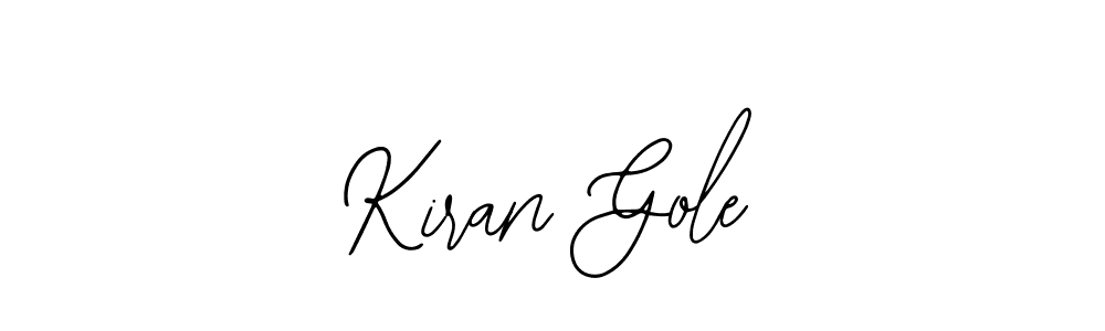 How to make Kiran Gole signature? Bearetta-2O07w is a professional autograph style. Create handwritten signature for Kiran Gole name. Kiran Gole signature style 12 images and pictures png