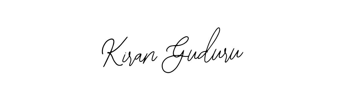 Make a beautiful signature design for name Kiran Guduru. With this signature (Bearetta-2O07w) style, you can create a handwritten signature for free. Kiran Guduru signature style 12 images and pictures png