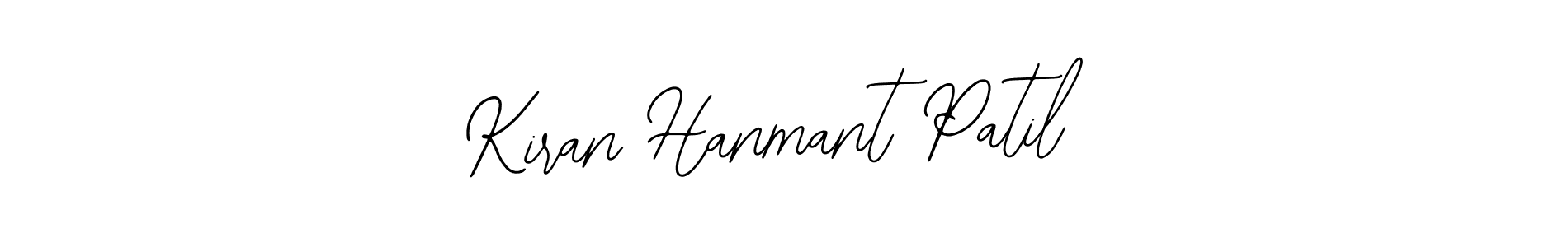 Make a beautiful signature design for name Kiran Hanmant Patil. Use this online signature maker to create a handwritten signature for free. Kiran Hanmant Patil signature style 12 images and pictures png