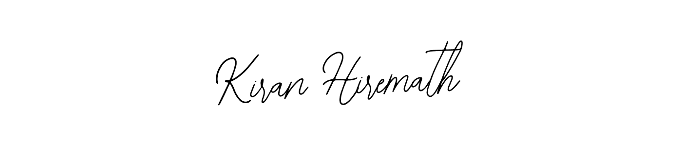 Create a beautiful signature design for name Kiran Hiremath. With this signature (Bearetta-2O07w) fonts, you can make a handwritten signature for free. Kiran Hiremath signature style 12 images and pictures png