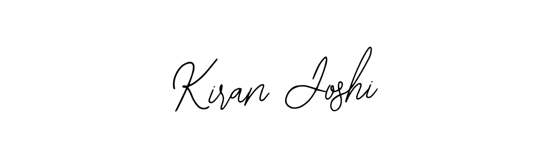 How to make Kiran Joshi name signature. Use Bearetta-2O07w style for creating short signs online. This is the latest handwritten sign. Kiran Joshi signature style 12 images and pictures png