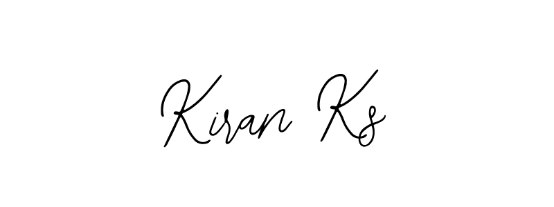 Create a beautiful signature design for name Kiran Ks. With this signature (Bearetta-2O07w) fonts, you can make a handwritten signature for free. Kiran Ks signature style 12 images and pictures png