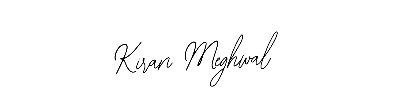 Design your own signature with our free online signature maker. With this signature software, you can create a handwritten (Bearetta-2O07w) signature for name Kiran Meghwal. Kiran Meghwal signature style 12 images and pictures png