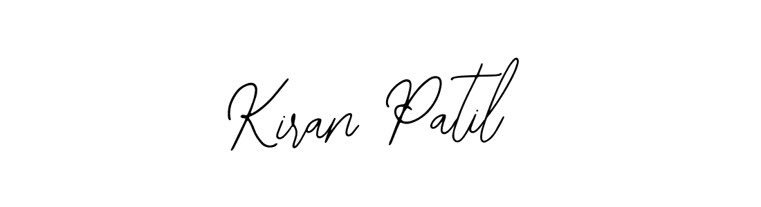 Use a signature maker to create a handwritten signature online. With this signature software, you can design (Bearetta-2O07w) your own signature for name Kiran Patil. Kiran Patil signature style 12 images and pictures png