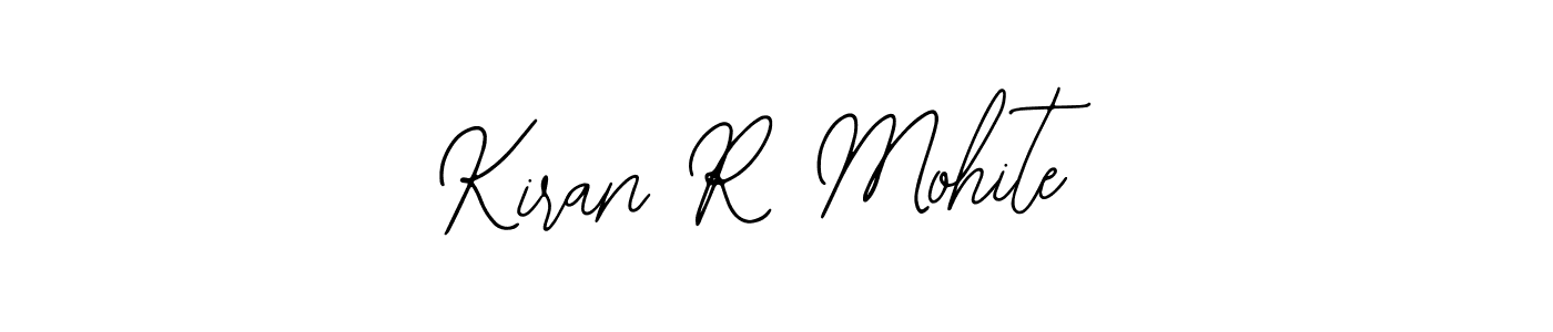 You should practise on your own different ways (Bearetta-2O07w) to write your name (Kiran R Mohite) in signature. don't let someone else do it for you. Kiran R Mohite signature style 12 images and pictures png