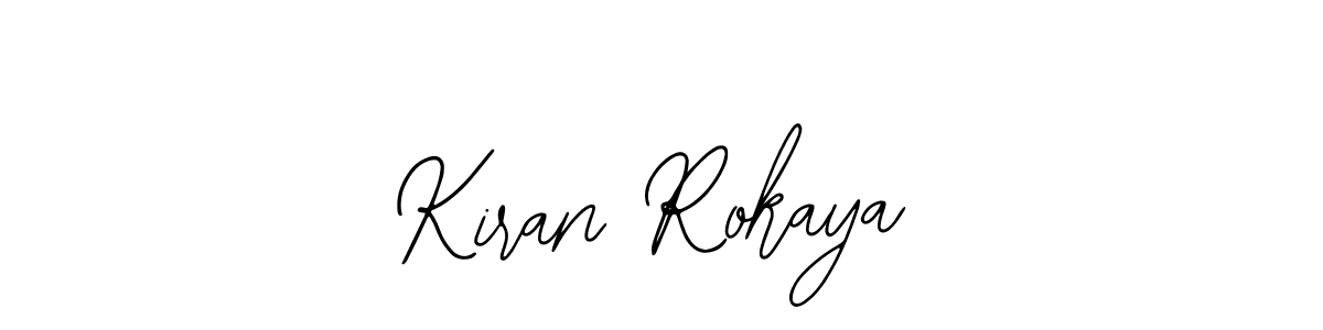 Design your own signature with our free online signature maker. With this signature software, you can create a handwritten (Bearetta-2O07w) signature for name Kiran Rokaya. Kiran Rokaya signature style 12 images and pictures png