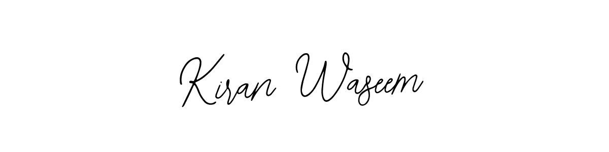 The best way (Bearetta-2O07w) to make a short signature is to pick only two or three words in your name. The name Kiran Waseem include a total of six letters. For converting this name. Kiran Waseem signature style 12 images and pictures png