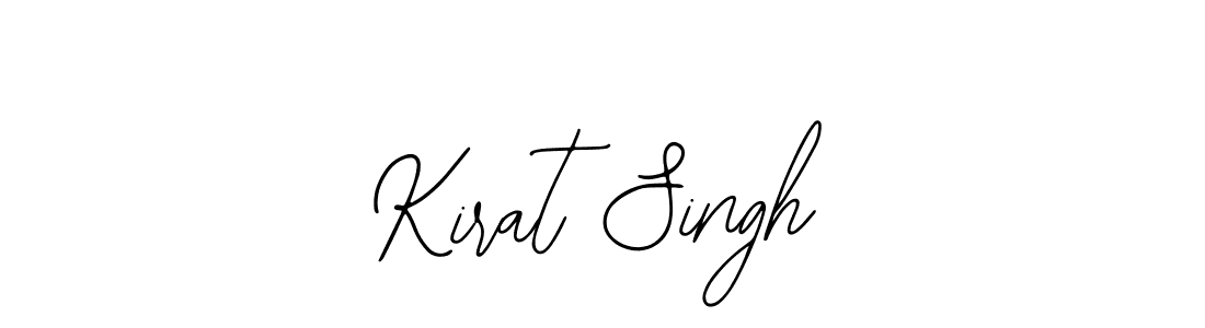 How to make Kirat Singh signature? Bearetta-2O07w is a professional autograph style. Create handwritten signature for Kirat Singh name. Kirat Singh signature style 12 images and pictures png