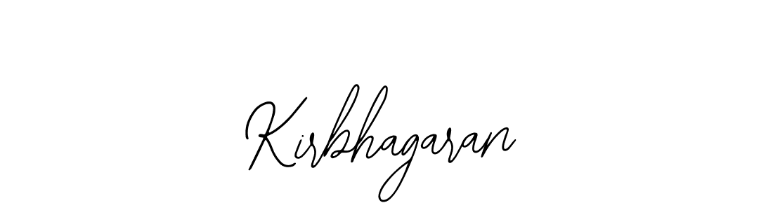 How to Draw Kirbhagaran signature style? Bearetta-2O07w is a latest design signature styles for name Kirbhagaran. Kirbhagaran signature style 12 images and pictures png