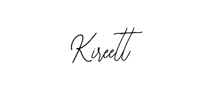 Design your own signature with our free online signature maker. With this signature software, you can create a handwritten (Bearetta-2O07w) signature for name Kireett. Kireett signature style 12 images and pictures png