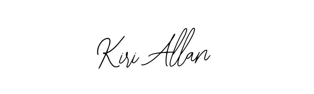 if you are searching for the best signature style for your name Kiri Allan. so please give up your signature search. here we have designed multiple signature styles  using Bearetta-2O07w. Kiri Allan signature style 12 images and pictures png