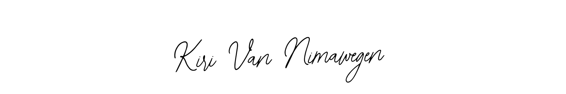 It looks lik you need a new signature style for name Kiri Van Nimawegen. Design unique handwritten (Bearetta-2O07w) signature with our free signature maker in just a few clicks. Kiri Van Nimawegen signature style 12 images and pictures png