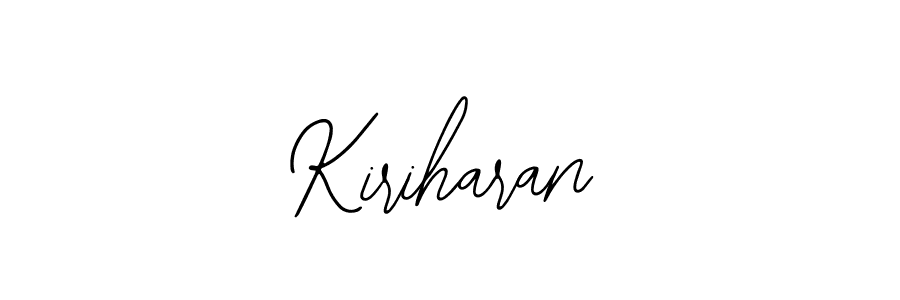 Also we have Kiriharan name is the best signature style. Create professional handwritten signature collection using Bearetta-2O07w autograph style. Kiriharan signature style 12 images and pictures png