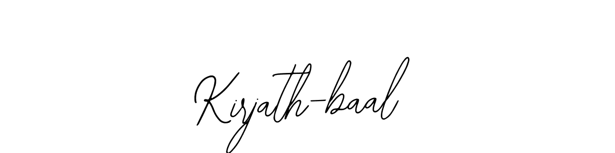 Make a short Kirjath-baal signature style. Manage your documents anywhere anytime using Bearetta-2O07w. Create and add eSignatures, submit forms, share and send files easily. Kirjath-baal signature style 12 images and pictures png