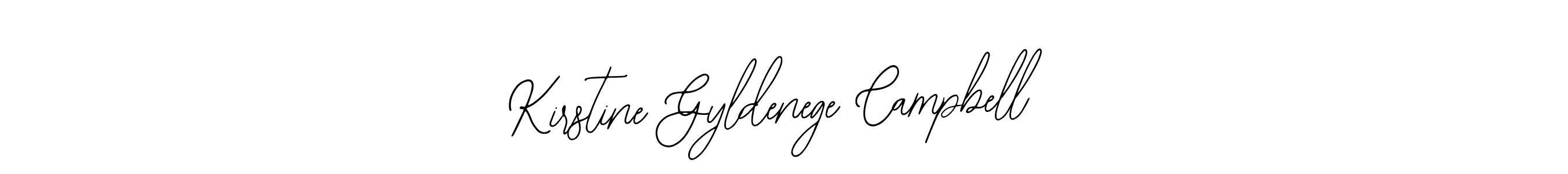 Make a short Kirstine Gyldenege Campbell signature style. Manage your documents anywhere anytime using Bearetta-2O07w. Create and add eSignatures, submit forms, share and send files easily. Kirstine Gyldenege Campbell signature style 12 images and pictures png