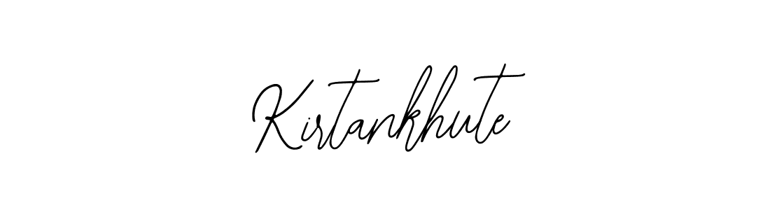 Use a signature maker to create a handwritten signature online. With this signature software, you can design (Bearetta-2O07w) your own signature for name Kirtankhute. Kirtankhute signature style 12 images and pictures png