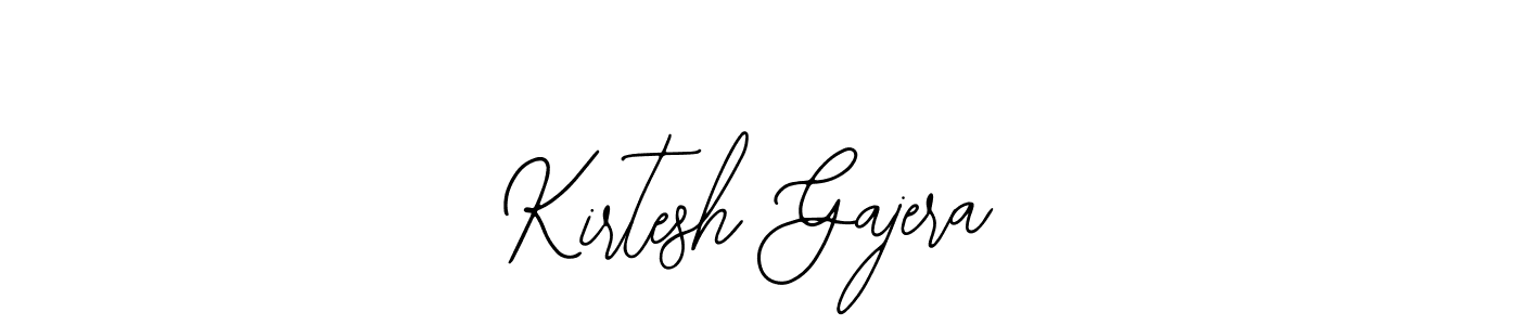 How to Draw Kirtesh Gajera signature style? Bearetta-2O07w is a latest design signature styles for name Kirtesh Gajera. Kirtesh Gajera signature style 12 images and pictures png