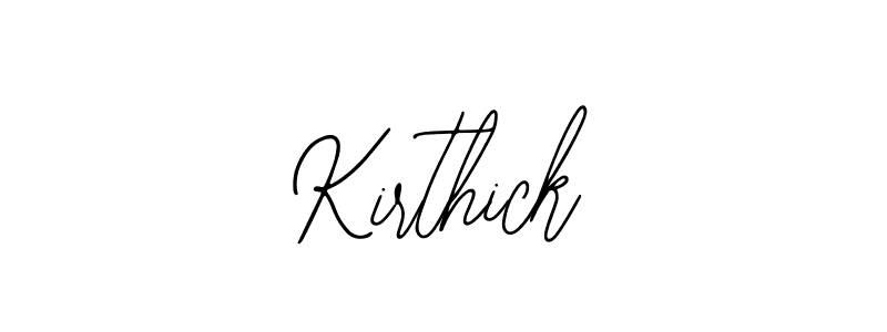 if you are searching for the best signature style for your name Kirthick. so please give up your signature search. here we have designed multiple signature styles  using Bearetta-2O07w. Kirthick signature style 12 images and pictures png
