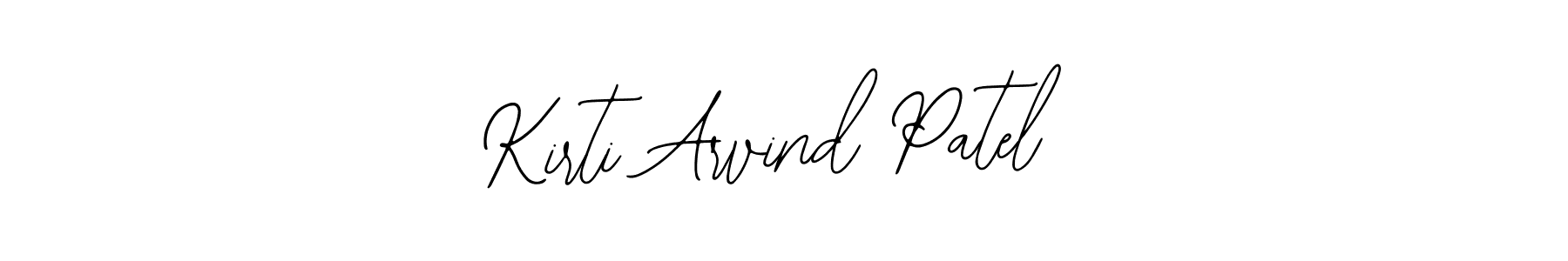 Kirti Arvind Patel stylish signature style. Best Handwritten Sign (Bearetta-2O07w) for my name. Handwritten Signature Collection Ideas for my name Kirti Arvind Patel. Kirti Arvind Patel signature style 12 images and pictures png