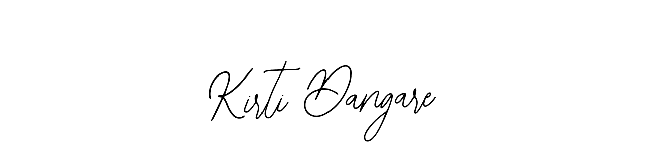 Similarly Bearetta-2O07w is the best handwritten signature design. Signature creator online .You can use it as an online autograph creator for name Kirti Dangare. Kirti Dangare signature style 12 images and pictures png