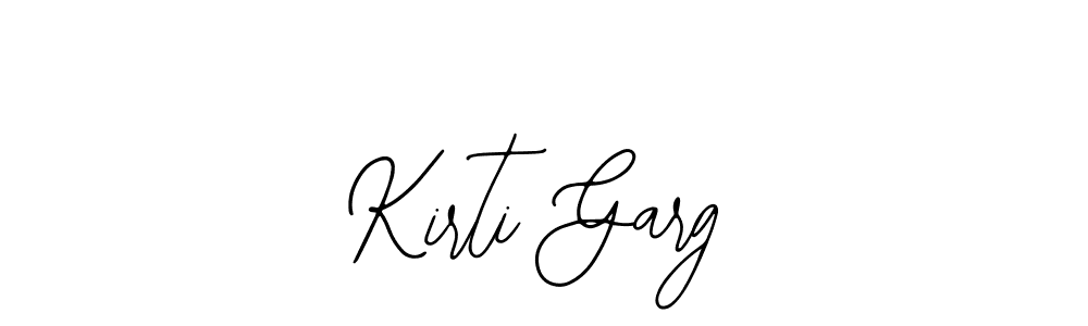 Design your own signature with our free online signature maker. With this signature software, you can create a handwritten (Bearetta-2O07w) signature for name Kirti Garg. Kirti Garg signature style 12 images and pictures png