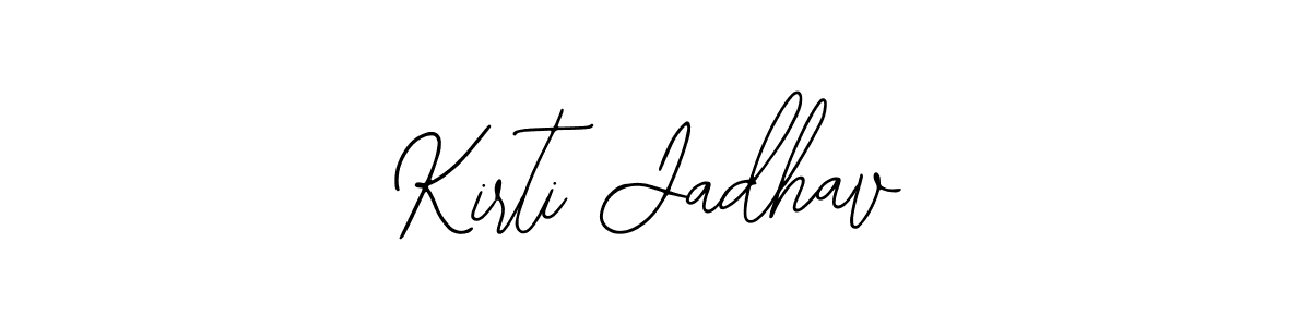 This is the best signature style for the Kirti Jadhav name. Also you like these signature font (Bearetta-2O07w). Mix name signature. Kirti Jadhav signature style 12 images and pictures png