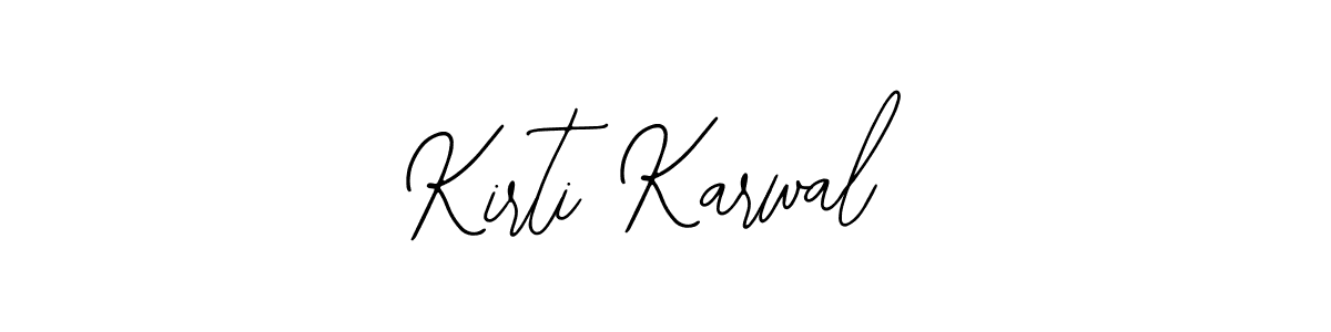 You should practise on your own different ways (Bearetta-2O07w) to write your name (Kirti Karwal) in signature. don't let someone else do it for you. Kirti Karwal signature style 12 images and pictures png