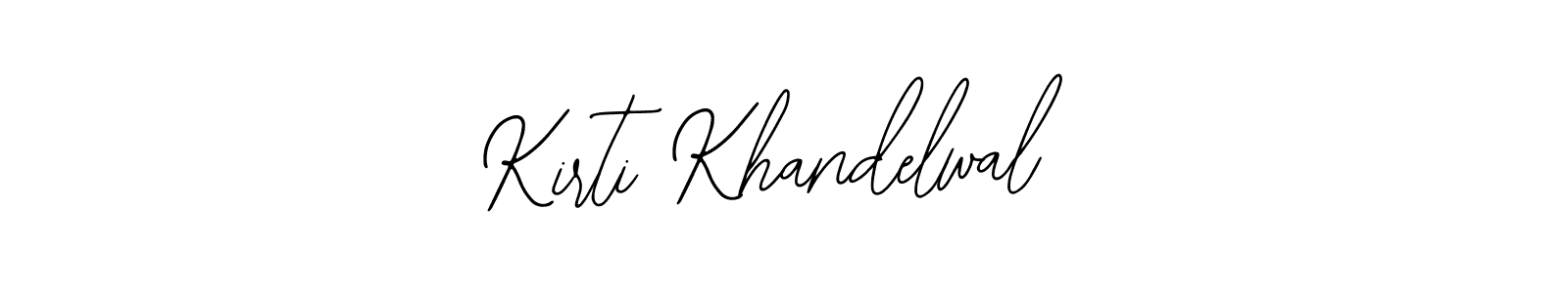 How to make Kirti Khandelwal signature? Bearetta-2O07w is a professional autograph style. Create handwritten signature for Kirti Khandelwal name. Kirti Khandelwal signature style 12 images and pictures png