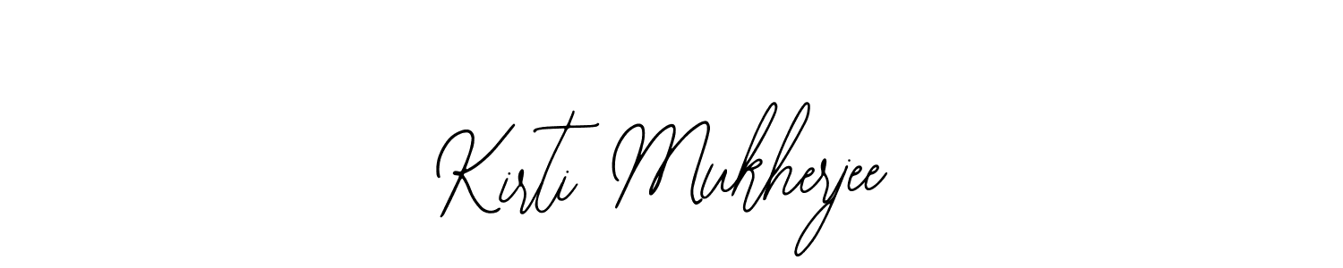 How to make Kirti Mukherjee signature? Bearetta-2O07w is a professional autograph style. Create handwritten signature for Kirti Mukherjee name. Kirti Mukherjee signature style 12 images and pictures png