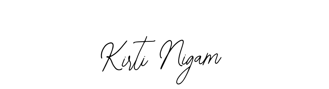 The best way (Bearetta-2O07w) to make a short signature is to pick only two or three words in your name. The name Kirti Nigam include a total of six letters. For converting this name. Kirti Nigam signature style 12 images and pictures png