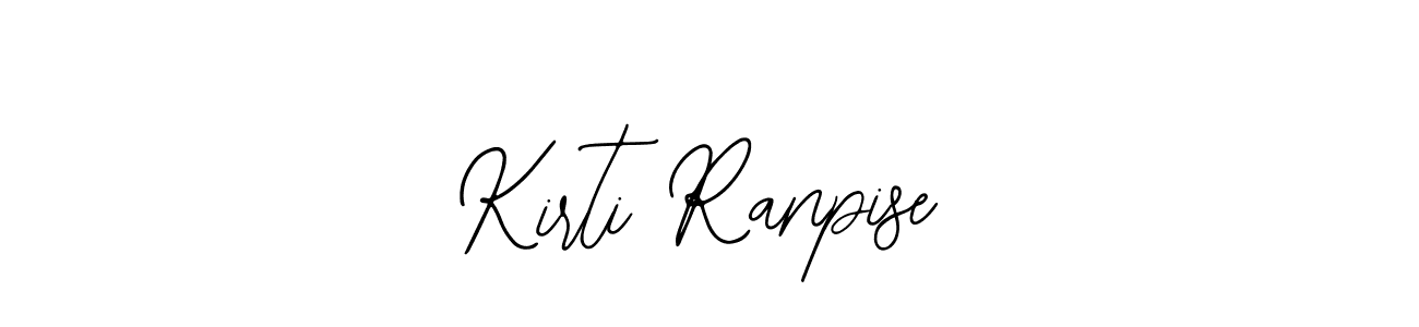 Design your own signature with our free online signature maker. With this signature software, you can create a handwritten (Bearetta-2O07w) signature for name Kirti Ranpise. Kirti Ranpise signature style 12 images and pictures png