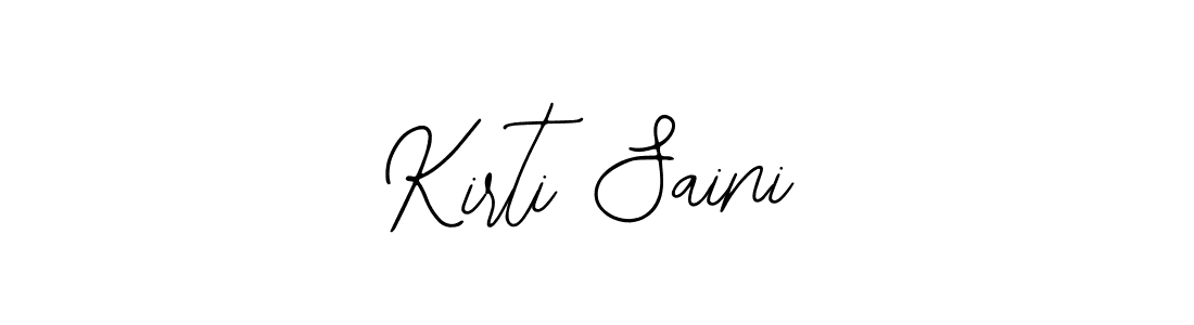 How to make Kirti Saini name signature. Use Bearetta-2O07w style for creating short signs online. This is the latest handwritten sign. Kirti Saini signature style 12 images and pictures png