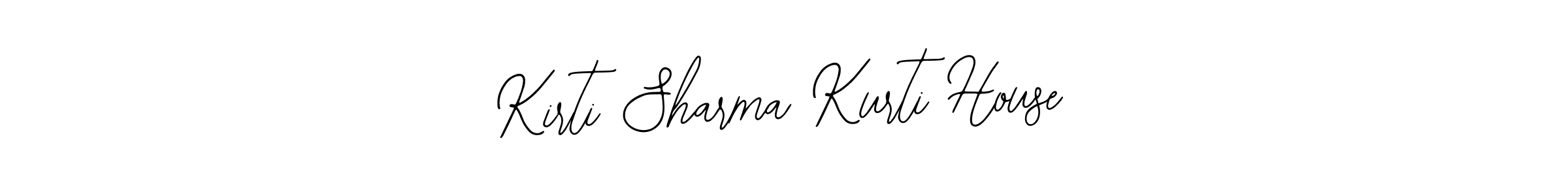 Use a signature maker to create a handwritten signature online. With this signature software, you can design (Bearetta-2O07w) your own signature for name Kirti Sharma Kurti House. Kirti Sharma Kurti House signature style 12 images and pictures png