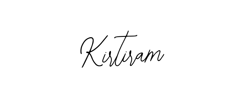 How to make Kirtiram name signature. Use Bearetta-2O07w style for creating short signs online. This is the latest handwritten sign. Kirtiram signature style 12 images and pictures png