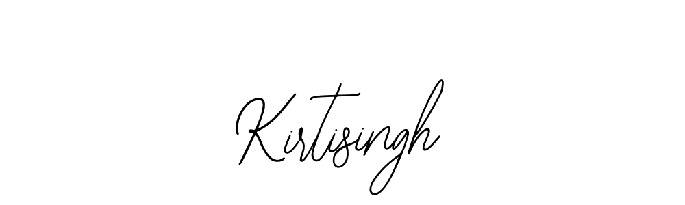 Use a signature maker to create a handwritten signature online. With this signature software, you can design (Bearetta-2O07w) your own signature for name Kirtisingh. Kirtisingh signature style 12 images and pictures png