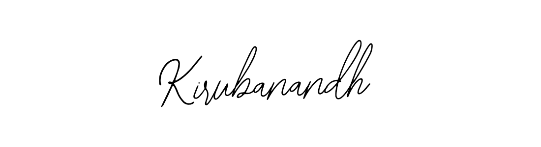Also we have Kirubanandh name is the best signature style. Create professional handwritten signature collection using Bearetta-2O07w autograph style. Kirubanandh signature style 12 images and pictures png