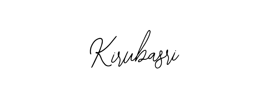 The best way (Bearetta-2O07w) to make a short signature is to pick only two or three words in your name. The name Kirubasri include a total of six letters. For converting this name. Kirubasri signature style 12 images and pictures png