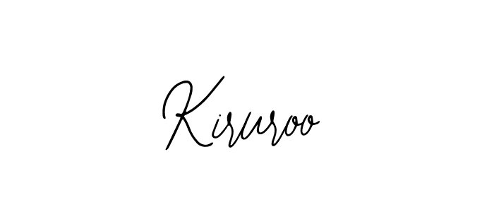 Make a beautiful signature design for name Kiruroo. With this signature (Bearetta-2O07w) style, you can create a handwritten signature for free. Kiruroo signature style 12 images and pictures png