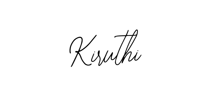 You should practise on your own different ways (Bearetta-2O07w) to write your name (Kiruthi) in signature. don't let someone else do it for you. Kiruthi signature style 12 images and pictures png