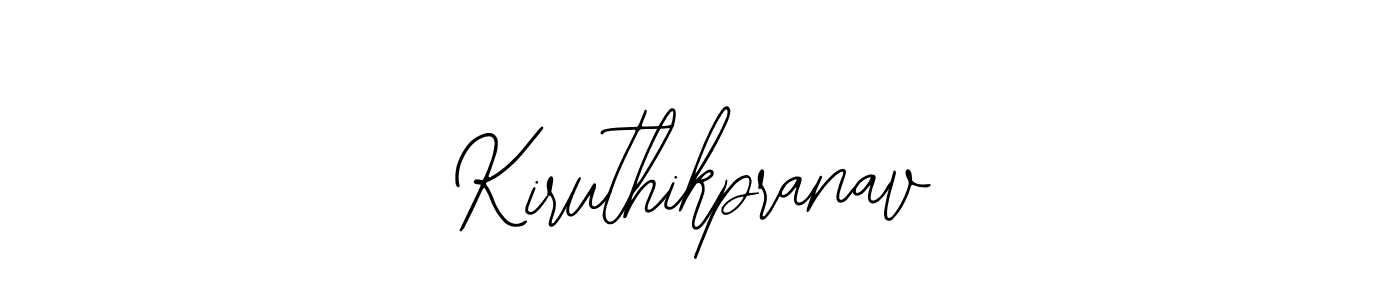 Kiruthikpranav stylish signature style. Best Handwritten Sign (Bearetta-2O07w) for my name. Handwritten Signature Collection Ideas for my name Kiruthikpranav. Kiruthikpranav signature style 12 images and pictures png