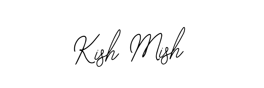 if you are searching for the best signature style for your name Kish Mish. so please give up your signature search. here we have designed multiple signature styles  using Bearetta-2O07w. Kish Mish signature style 12 images and pictures png