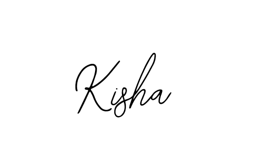 Use a signature maker to create a handwritten signature online. With this signature software, you can design (Bearetta-2O07w) your own signature for name Kisha. Kisha signature style 12 images and pictures png