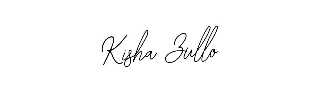if you are searching for the best signature style for your name Kisha Zullo. so please give up your signature search. here we have designed multiple signature styles  using Bearetta-2O07w. Kisha Zullo signature style 12 images and pictures png