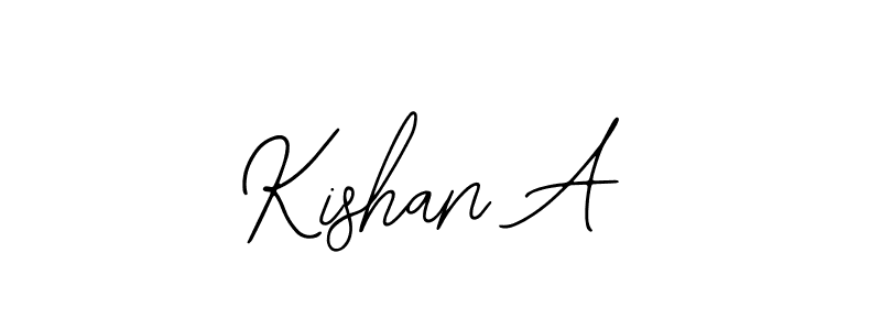 Similarly Bearetta-2O07w is the best handwritten signature design. Signature creator online .You can use it as an online autograph creator for name Kishan A. Kishan A signature style 12 images and pictures png