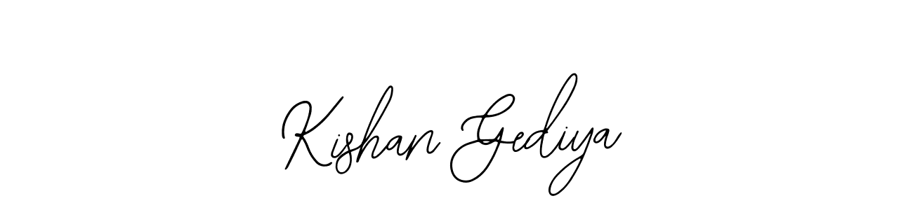 Make a beautiful signature design for name Kishan Gediya. Use this online signature maker to create a handwritten signature for free. Kishan Gediya signature style 12 images and pictures png