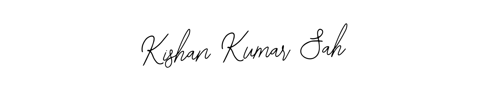 Also You can easily find your signature by using the search form. We will create Kishan Kumar Sah name handwritten signature images for you free of cost using Bearetta-2O07w sign style. Kishan Kumar Sah signature style 12 images and pictures png