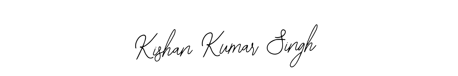 Use a signature maker to create a handwritten signature online. With this signature software, you can design (Bearetta-2O07w) your own signature for name Kishan Kumar Singh. Kishan Kumar Singh signature style 12 images and pictures png
