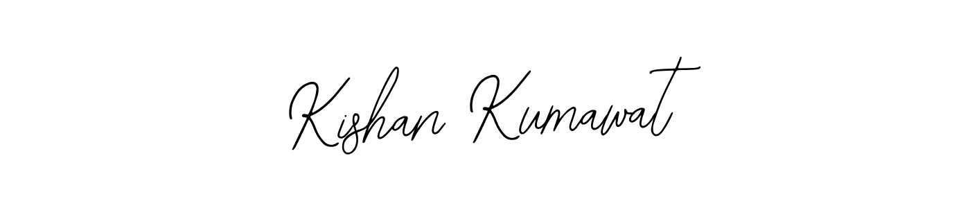 How to make Kishan Kumawat signature? Bearetta-2O07w is a professional autograph style. Create handwritten signature for Kishan Kumawat name. Kishan Kumawat signature style 12 images and pictures png
